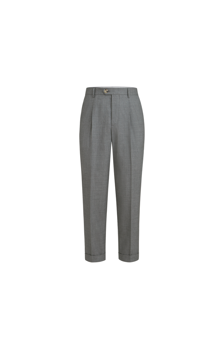 Brunello Cucinelli Virgin wool trousers, Main, color, Anthracite