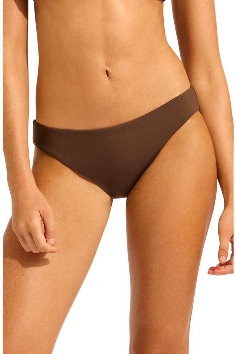 Hipster Bikini Bottoms, Main, color, DARK CHOCOLATE