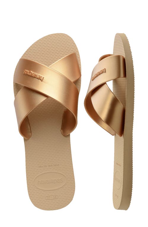 HAVAIANAS HAVAIANAS AQUA SLIDE SANDAL