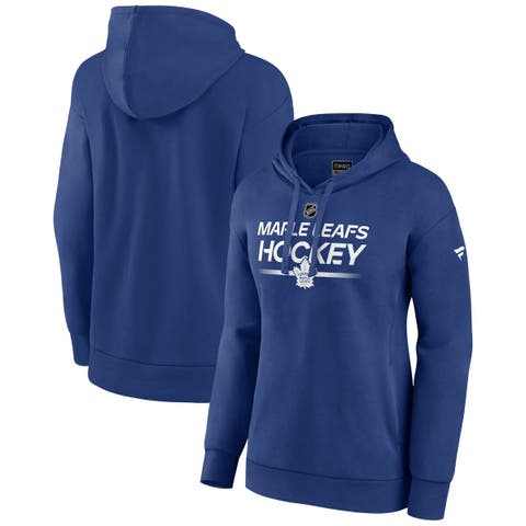 Women's Fanatics  Blue Toronto Maple Leafs Authentic Pro Pullover Hoodie