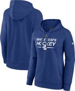 FANATICS Women's Fanatics Blue Toronto Maple Leafs Authentic Pro Pullover Hoodie
