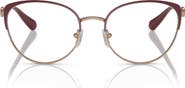 Emporio Armani 53mm Cat Eye Optical Glasses