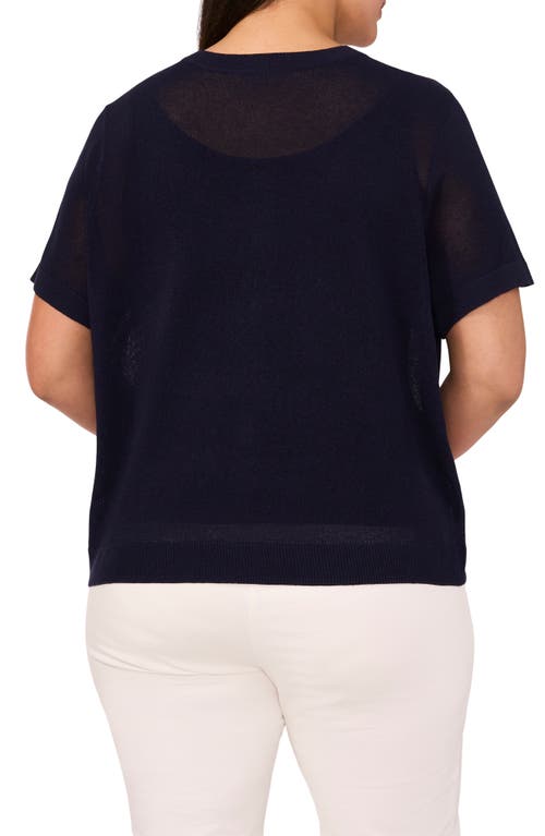 Halogenr Halogen(r) Short Sleeve Cardigan