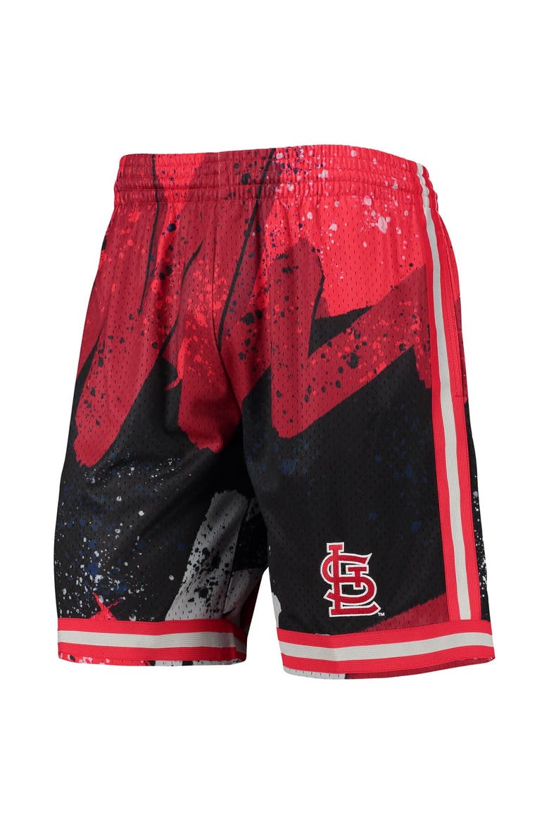 Men's Mitchell & Ness Red St. Louis Cardinals Hyper Hoops Shorts, Alternate, color, Red