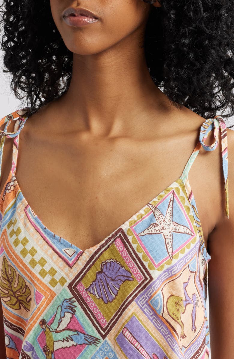 Rip Curl Beach Party Tie Strap Minidress, Alternate, color, 