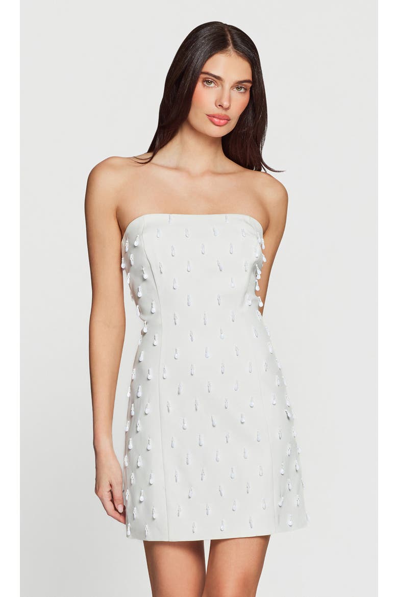 Isabel Bead Embellished Dress, Main, color, White