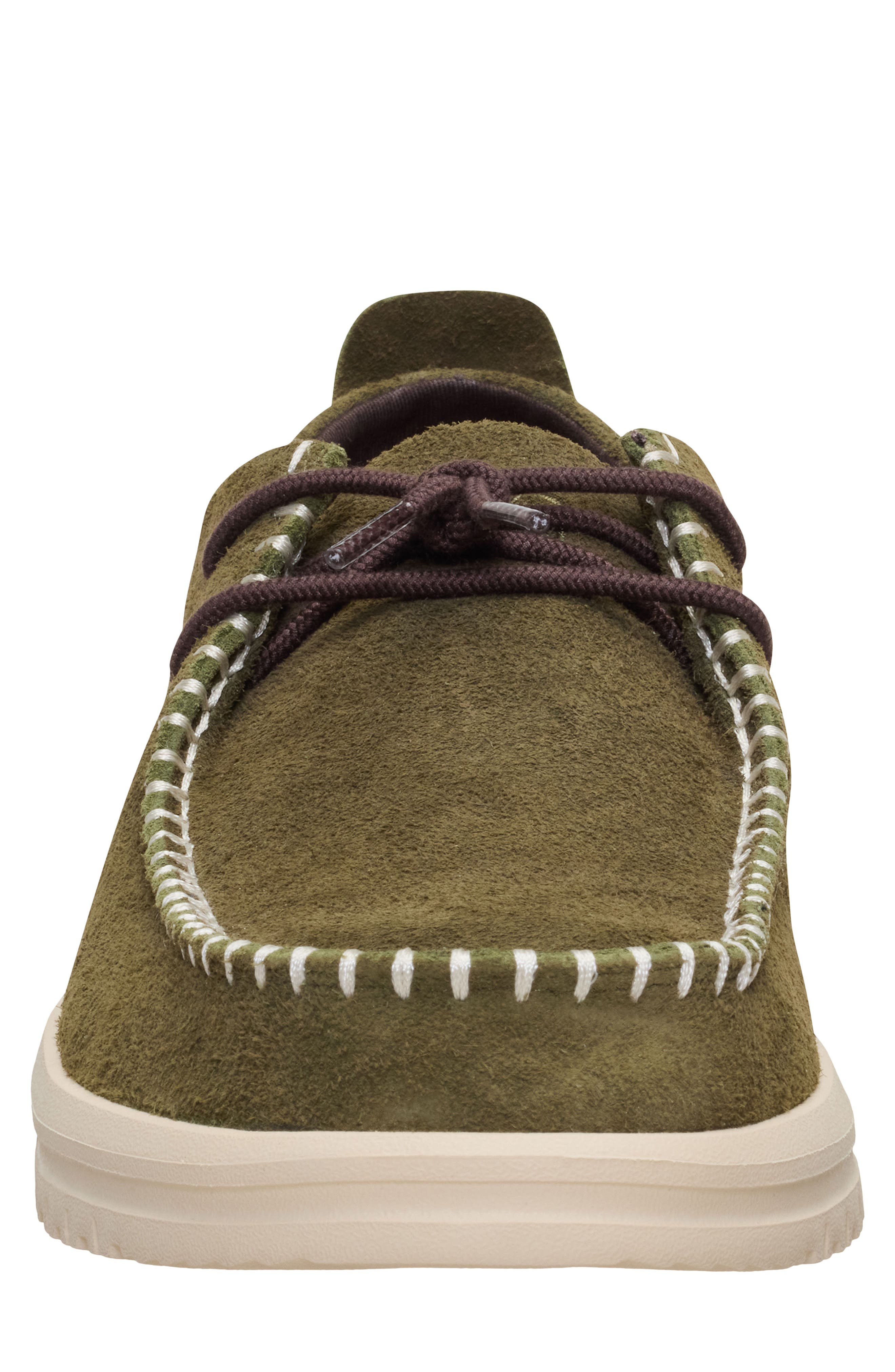 Wally NXT Moc Toe Lace-Up, Alternate, color, BURNT OLIVE/WOOD ASH