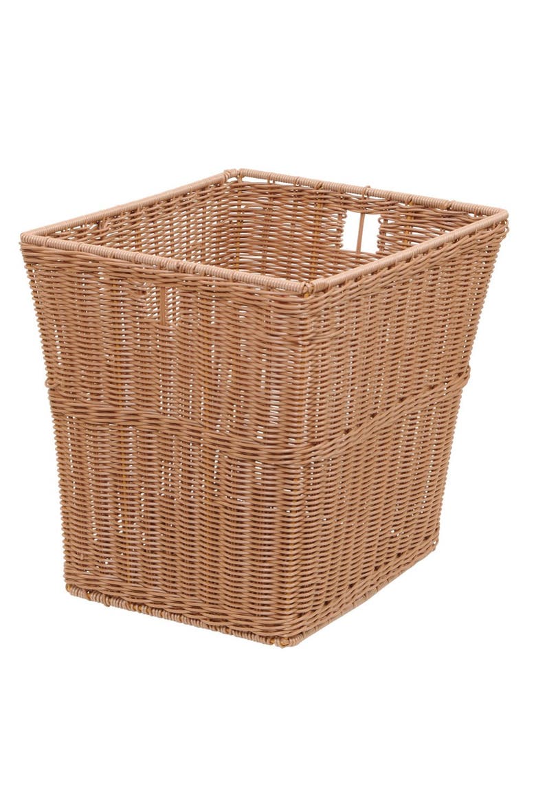 Washable Wicker Basket - Large, Main, color, Brown
