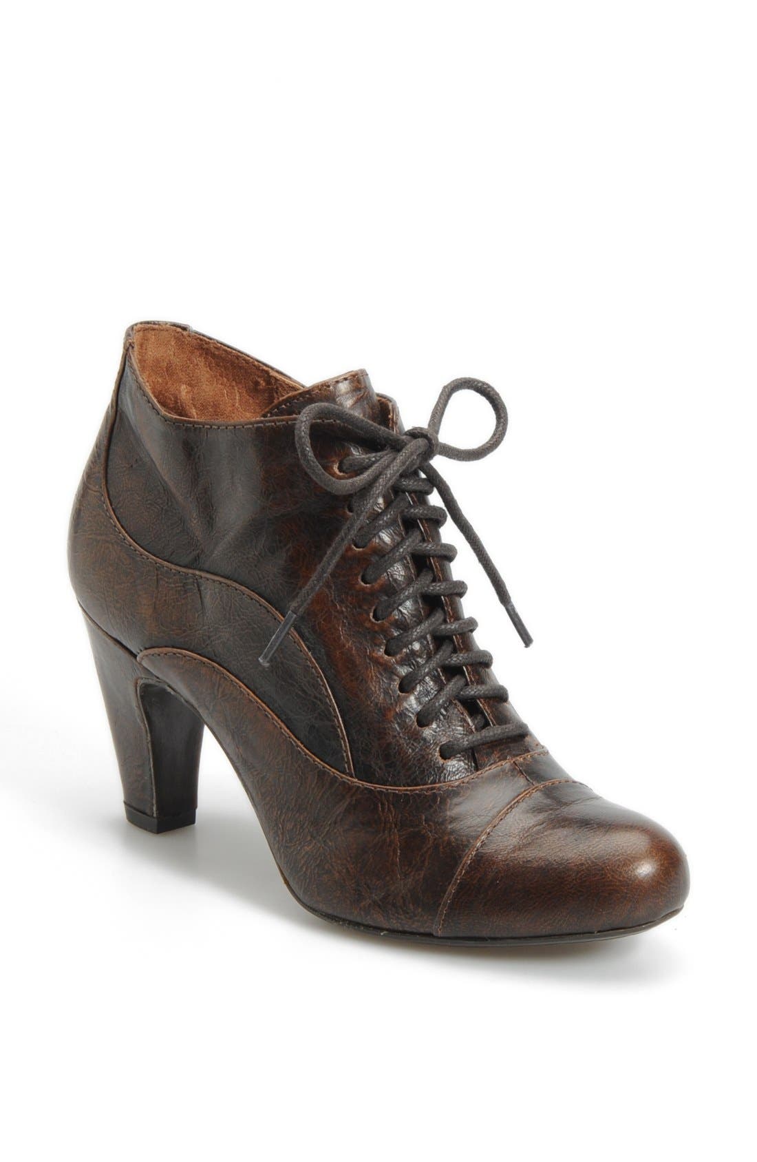 'Merryn' Bootie, Main, color, GINGER BURNISH BRUSH OFF