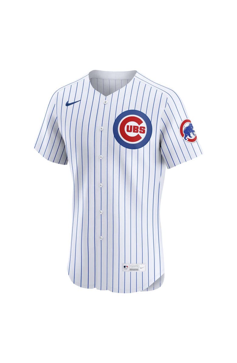 Nike Men's Nike Dansby Swanson White Chicago Cubs Home Elite Jersey, Alternate, color, White