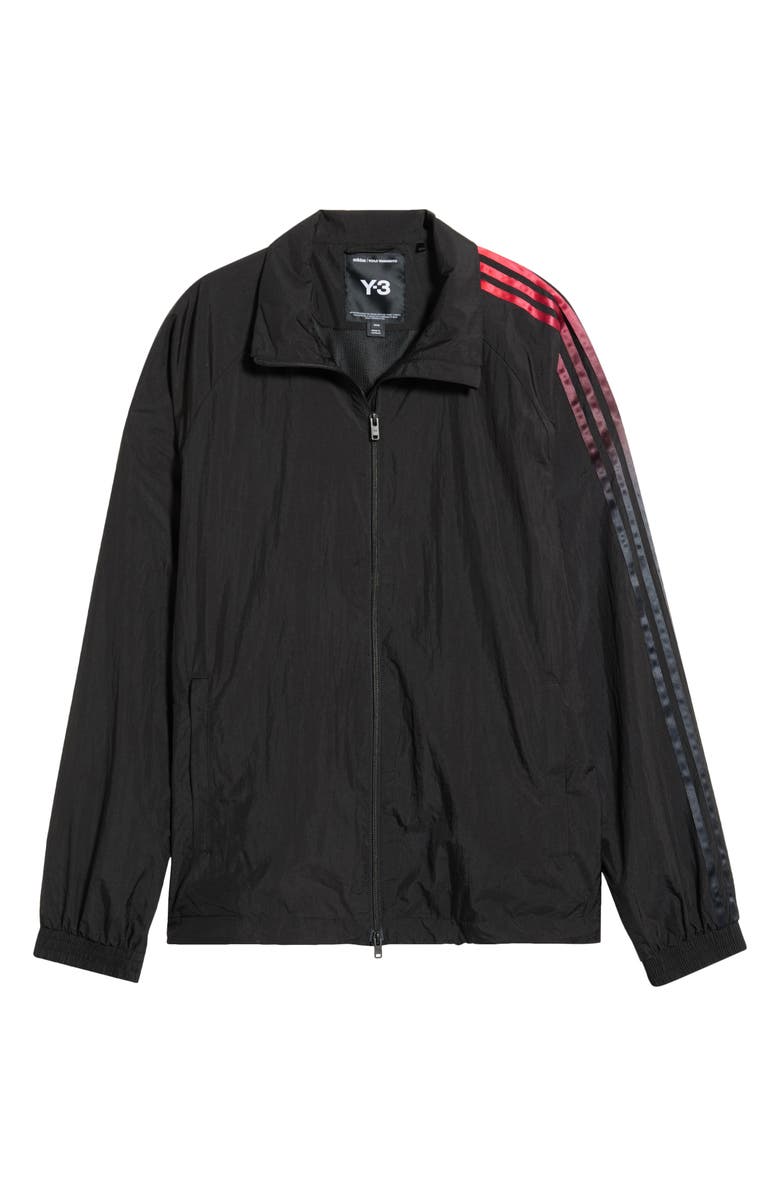 Y-3 GRD 35 Nylon Track Jacket, Main, color, Black