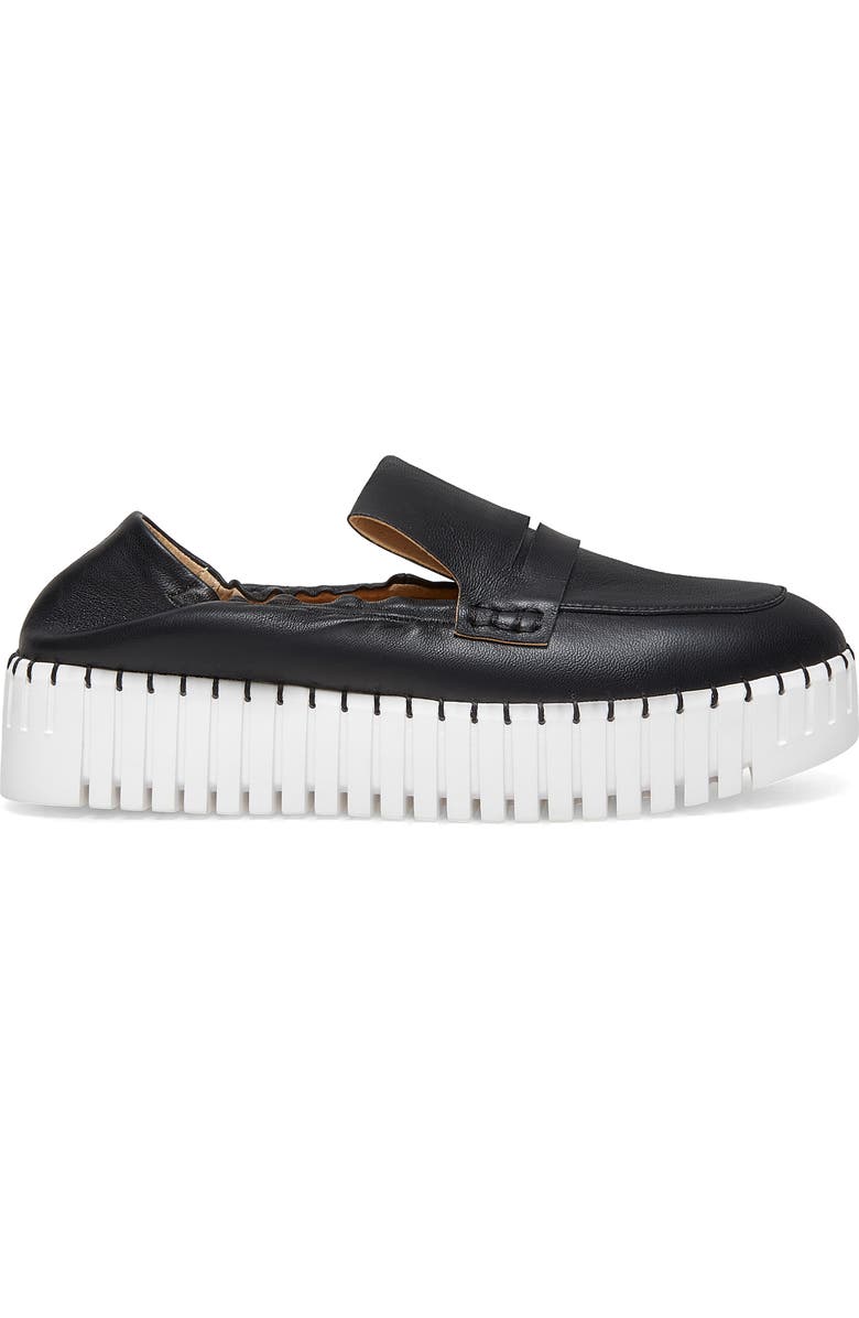 Silent D Bravo Platform Penny Loafer Sneaker, Alternate, color,