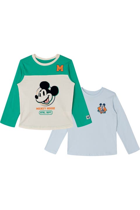Mickey Mouse 2-Pack Long Sleeve T-Shirts
