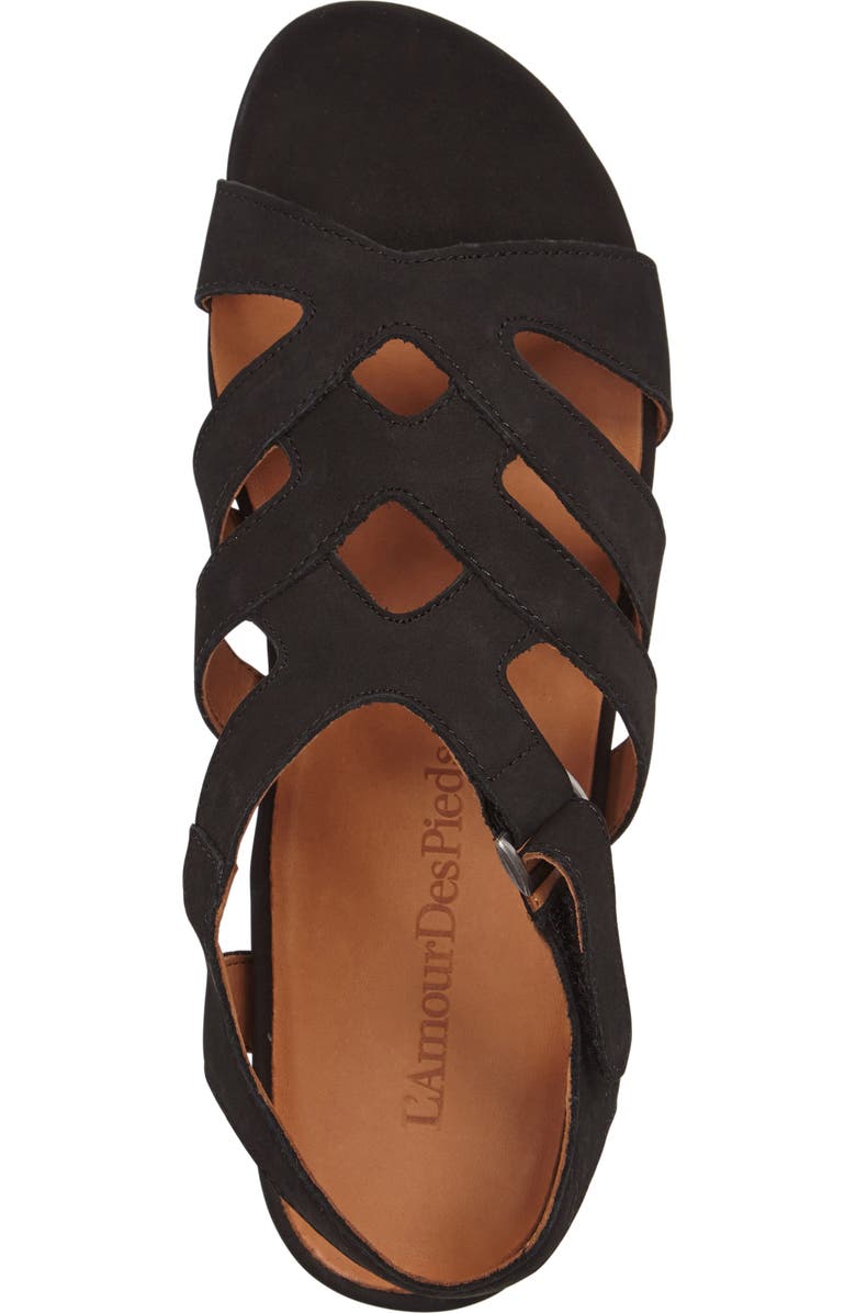 L'Amour des Pieds Denisha Strappy Sandal, Alternate, color,