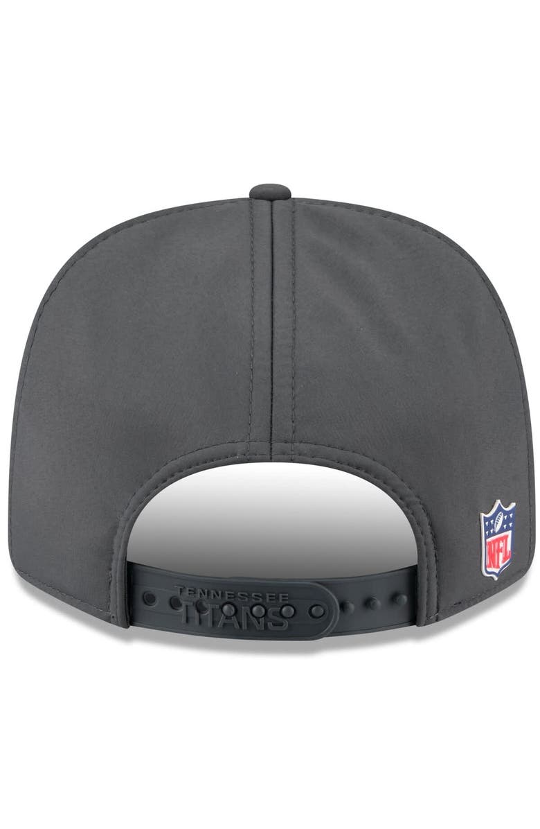 New Era Men's New Era Charcoal Tennessee Titans 2025 Sideline Cold Weather 9SEVENTY Adjustable Hat, Alternate, color, Charcoal