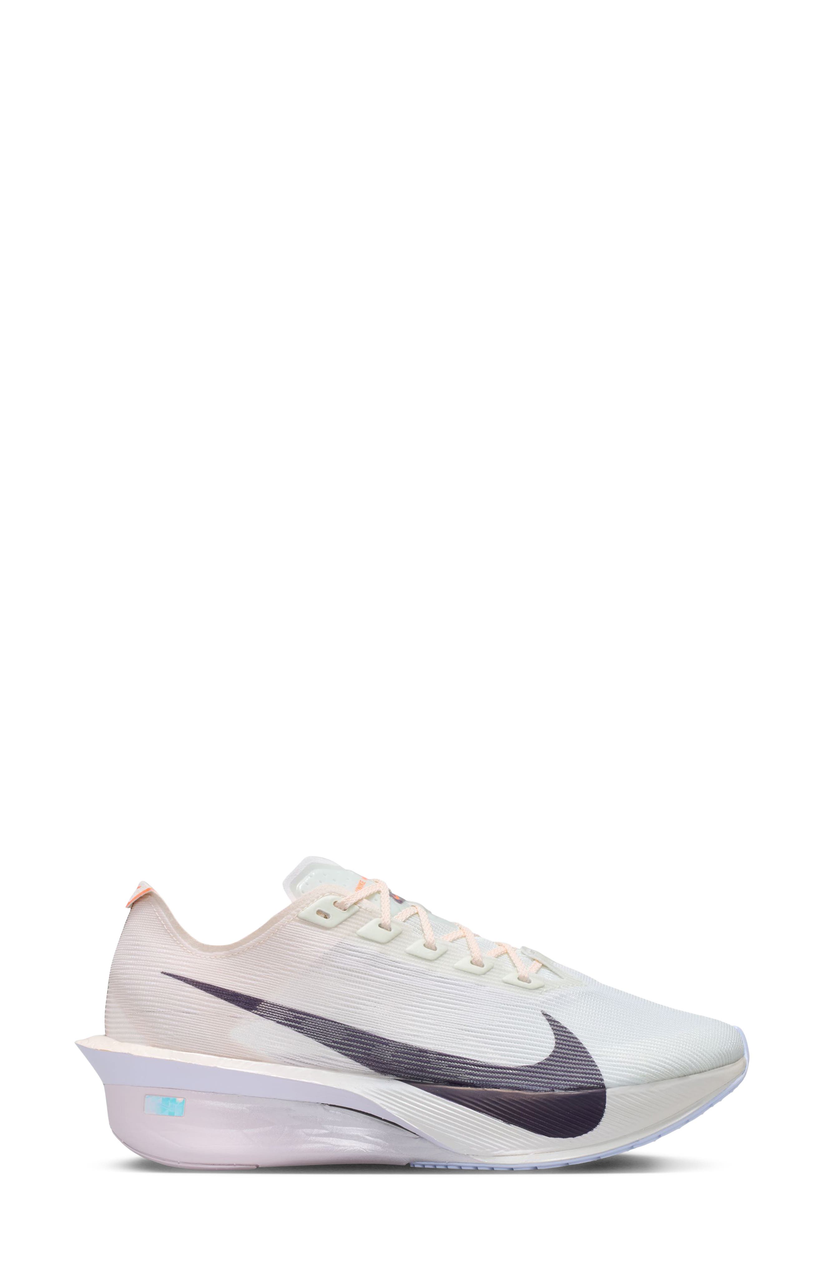 Vaporfly 4 Racing Shoe, Alternate, color, GREEN/ PURPLE/ CHALK/ CRIMSON