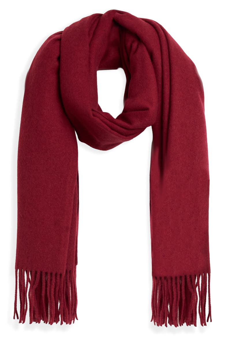 Cami Reversible Scarf, Alternate, color, WINE