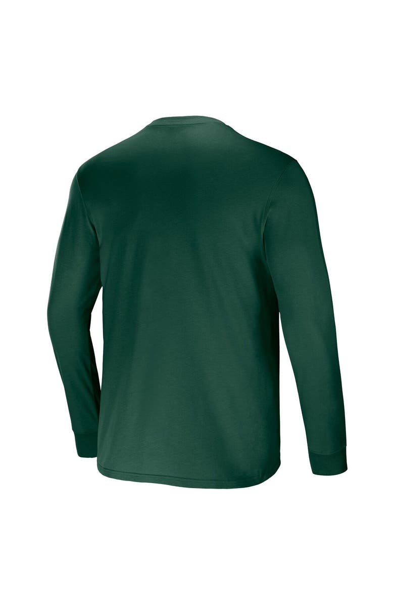 NFL X DARIUS RUCKER Men's NFL x Darius Rucker Collection by Fanatics Green Green Bay Packers Team Long Sleeve Pocket T-Shirt, Alternate, color, 