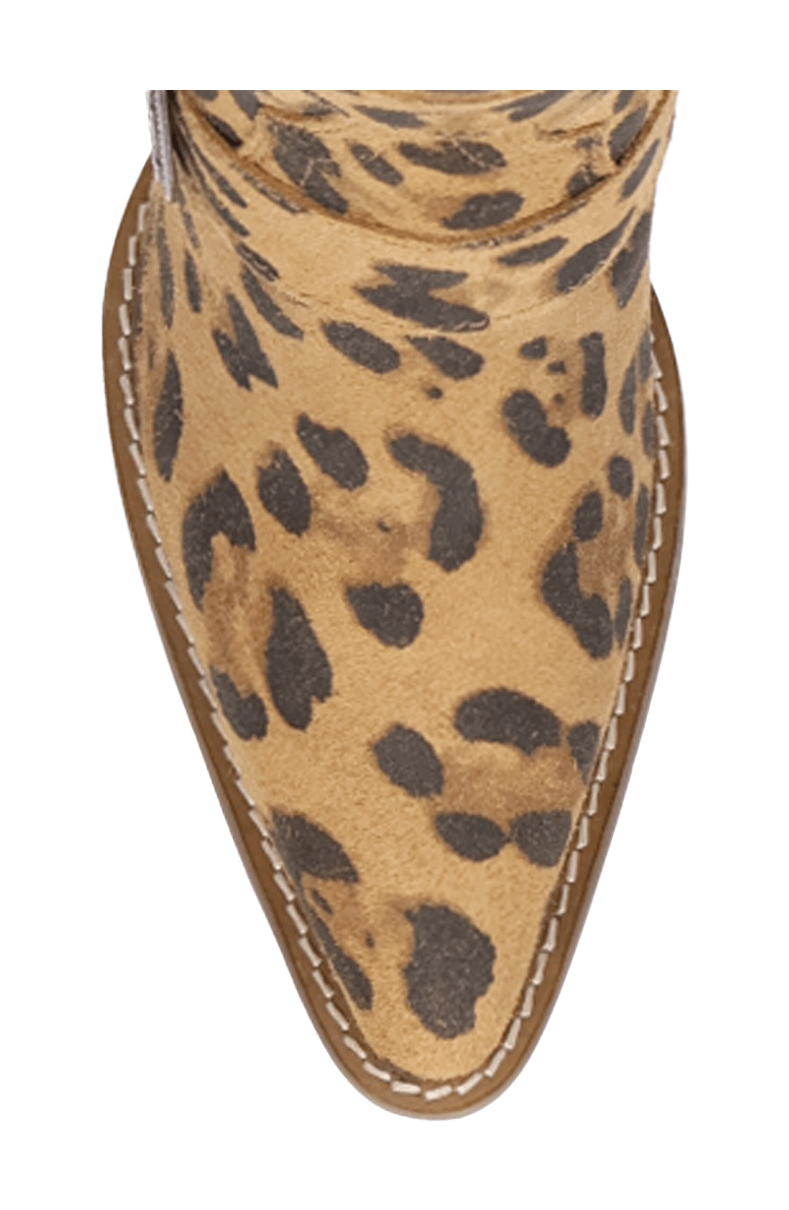 Bucked Off Leopard Print Leather Western Boot, Alternate, color, LEOPARD