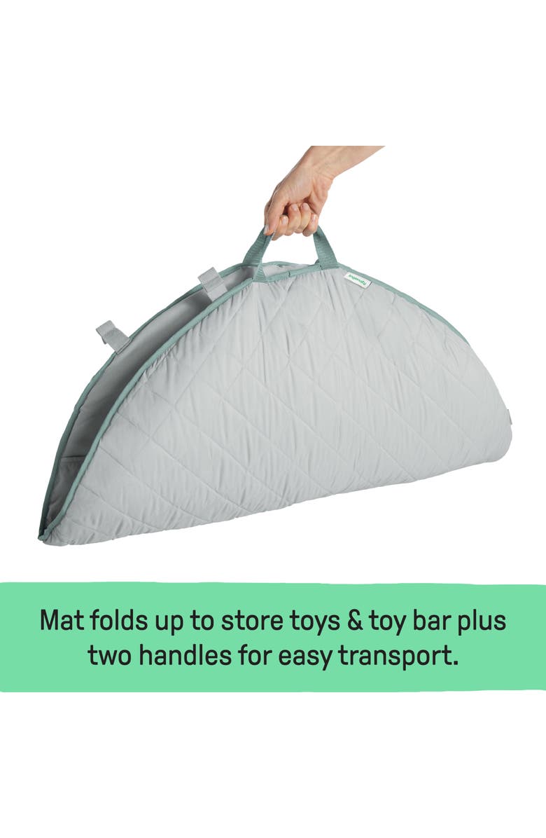 INGENUITY Cozy Spot Duvet Activity Gym with Self-Storage, Alternate, color, Multicolored