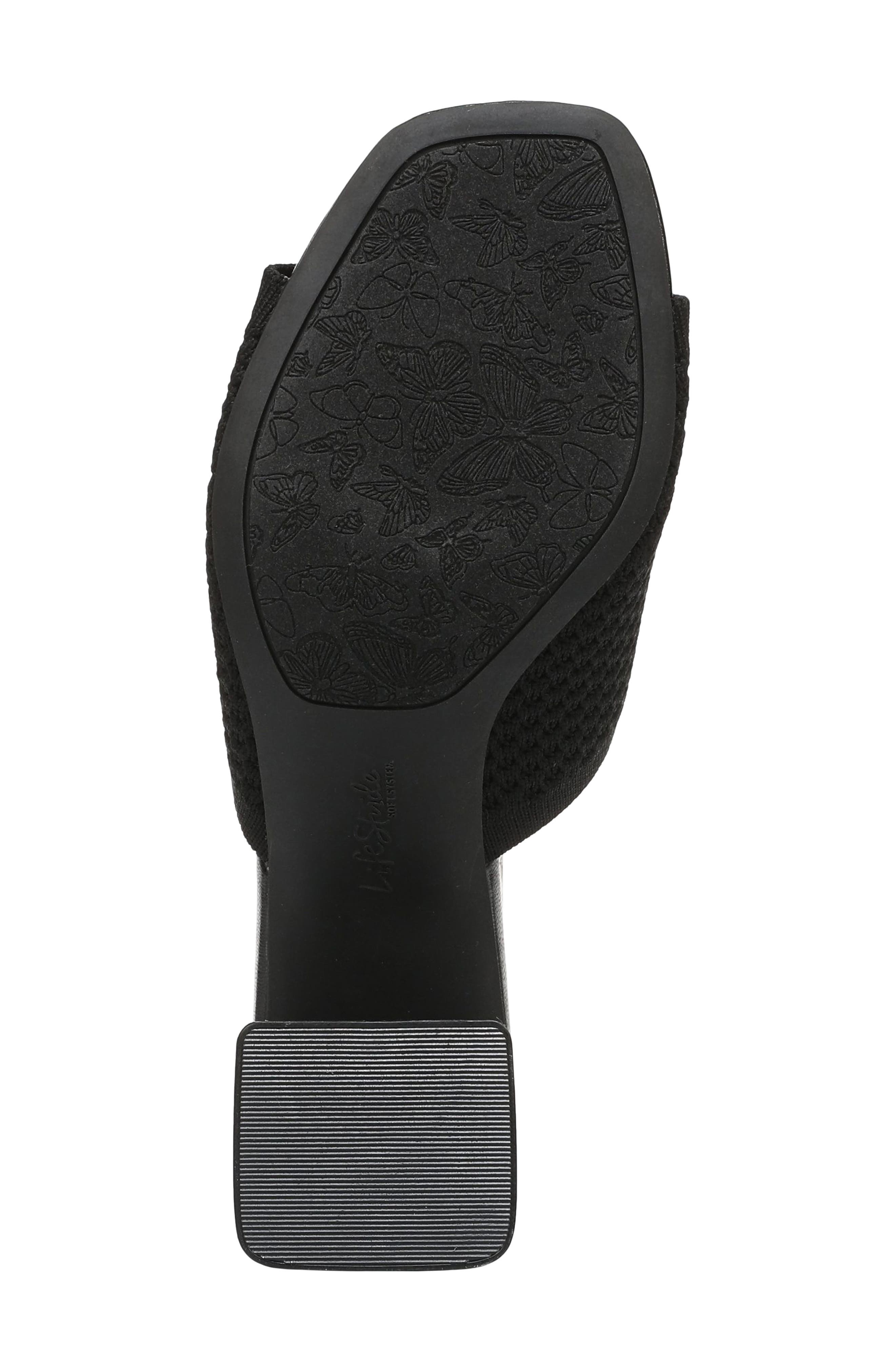 LifeStride Colette Slide Sandal, Alternate, color, Black