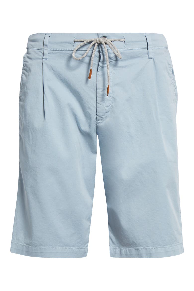Stretch Cotton Bermuda Shorts, Alternate, color, BABY BLUE