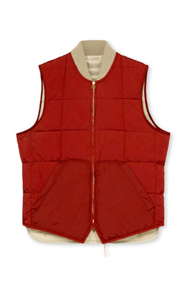 Fortela Nylon Vest, Main, color, Red