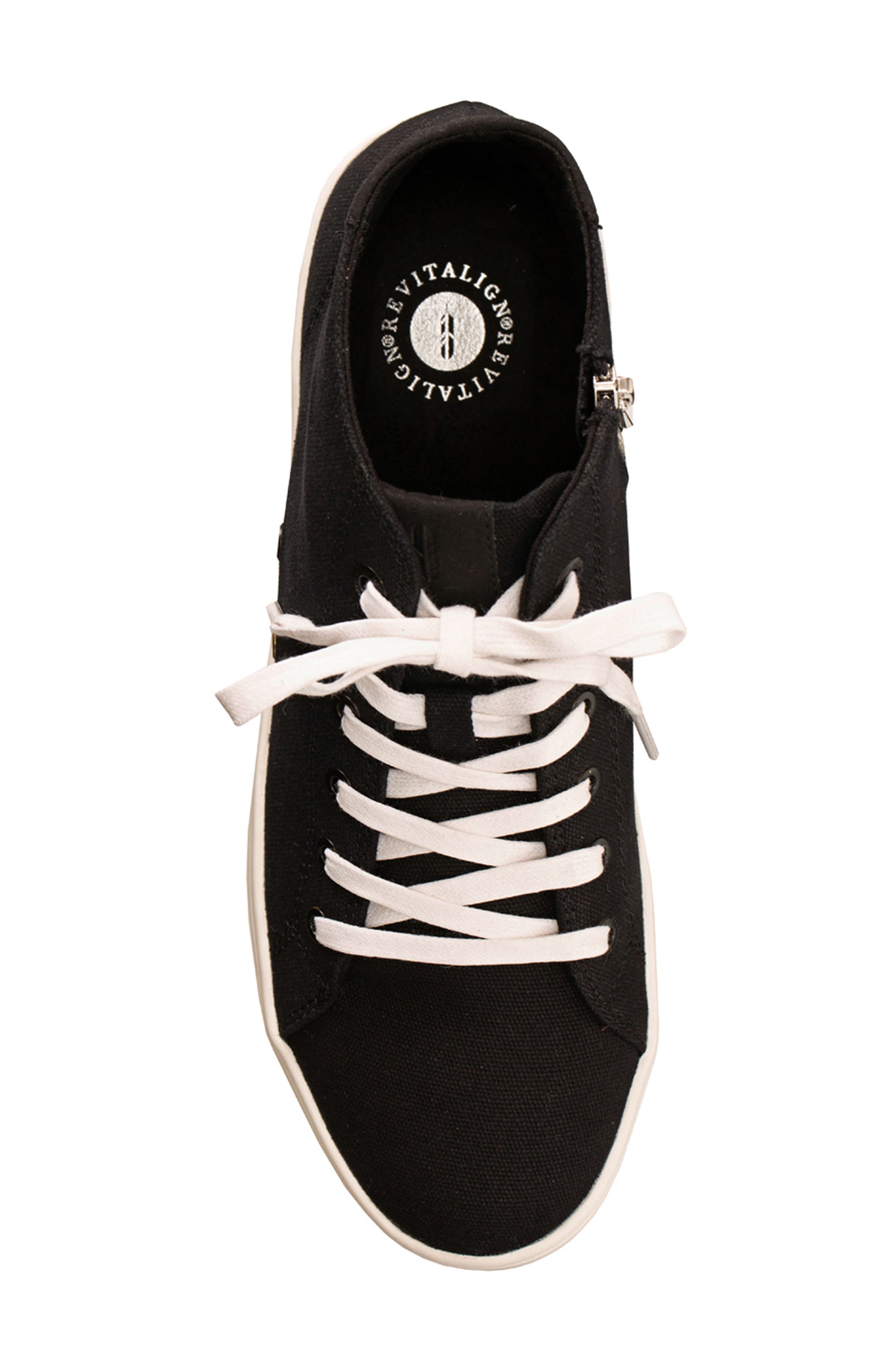 Emery High Top Sneaker, Alternate, color, BLACK