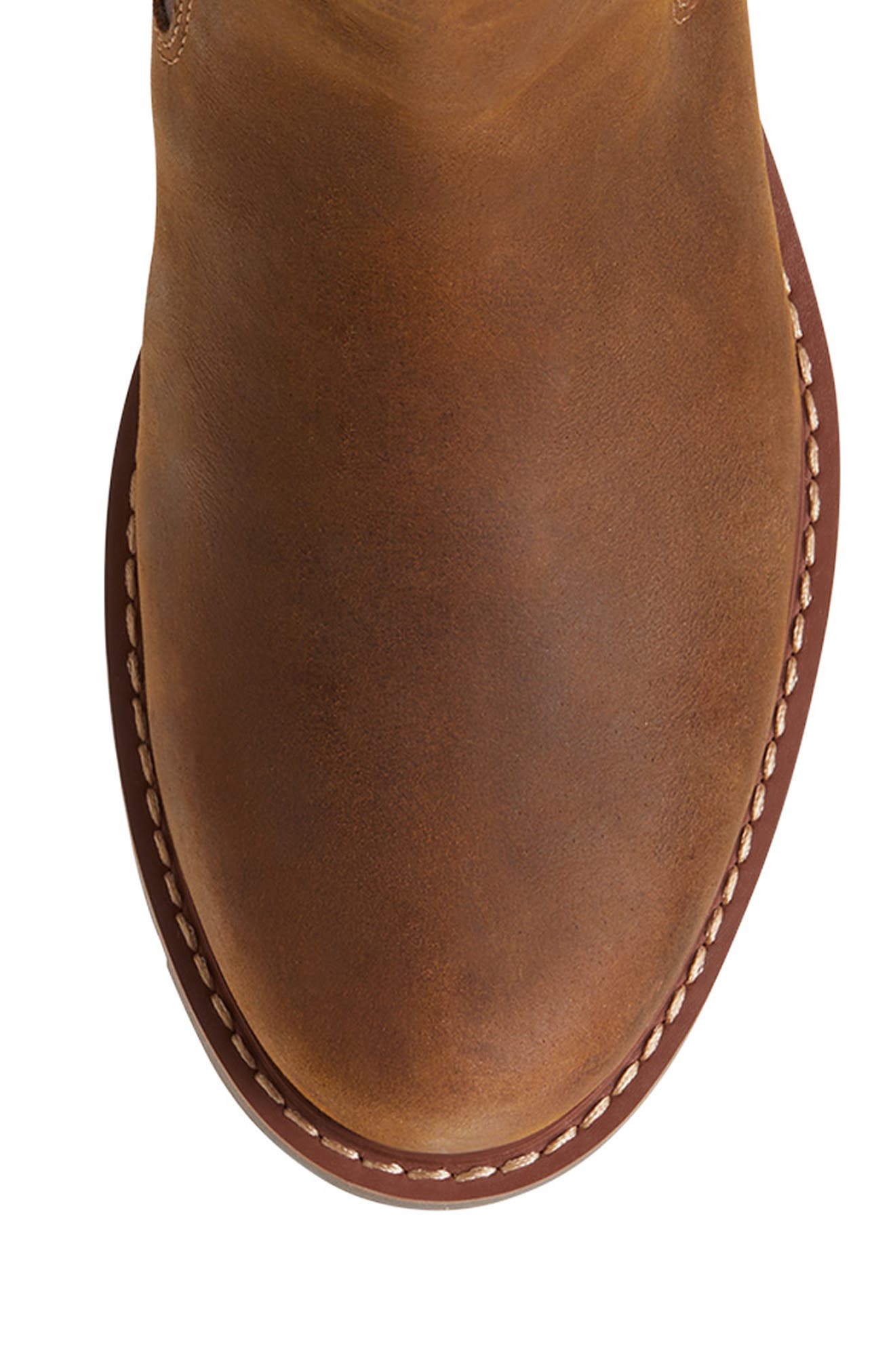 Wexford Waterproof Chelsea Boot, Alternate, color, WEATHERED BROWN LEATHER