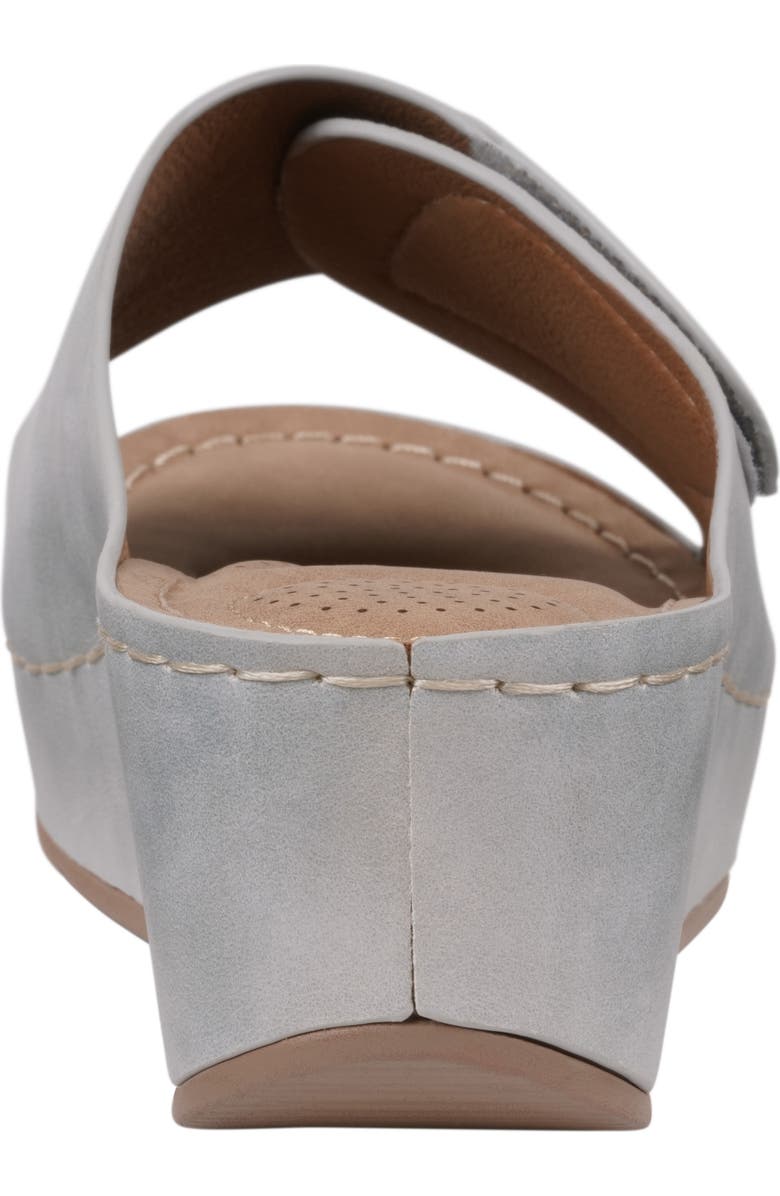 GC SHOES Annora Wedge Sandal, Alternate, color, Silver