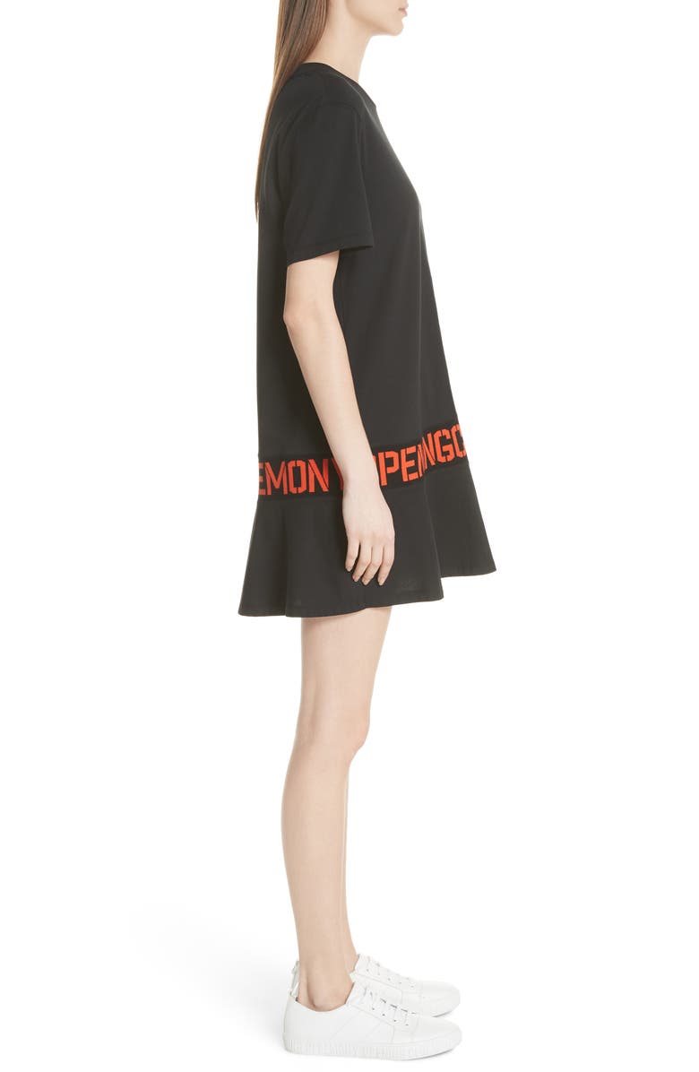 Opening Ceremony Stencil Logo T-Shirt Dress, Alternate, color, 