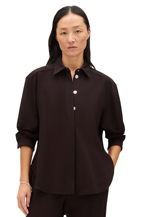 Fluid Jersey Blouse