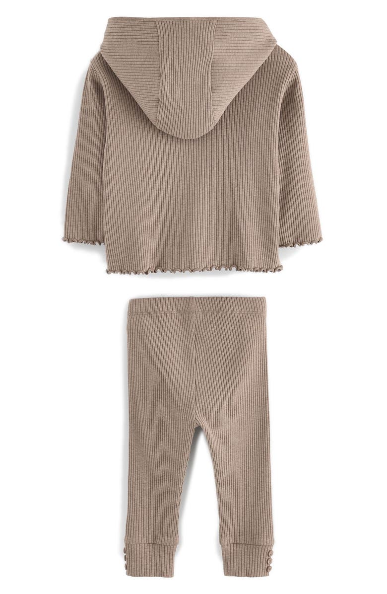 NEXT Kids' Hooded Cardigan & Leggings Set, Alternate, color, 