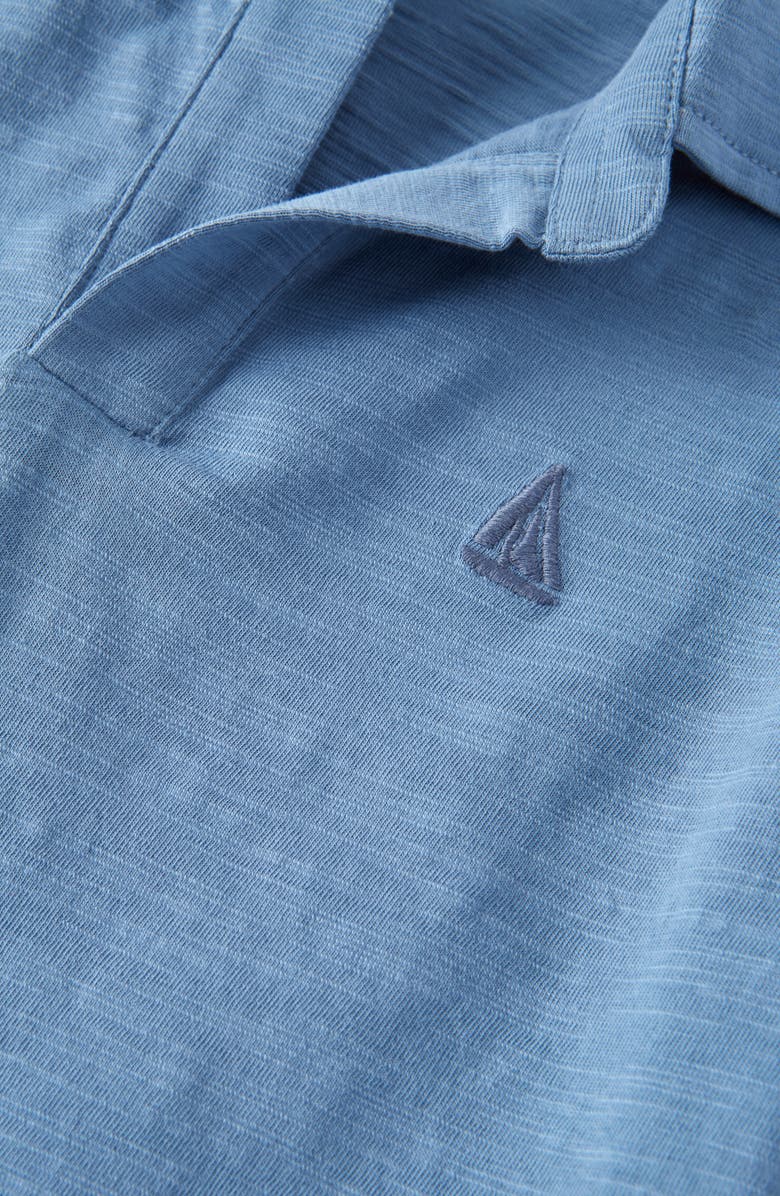 Nordstrom Kids' Johnny Collar Cotton Polo, Alternate, color, Blue Coronet