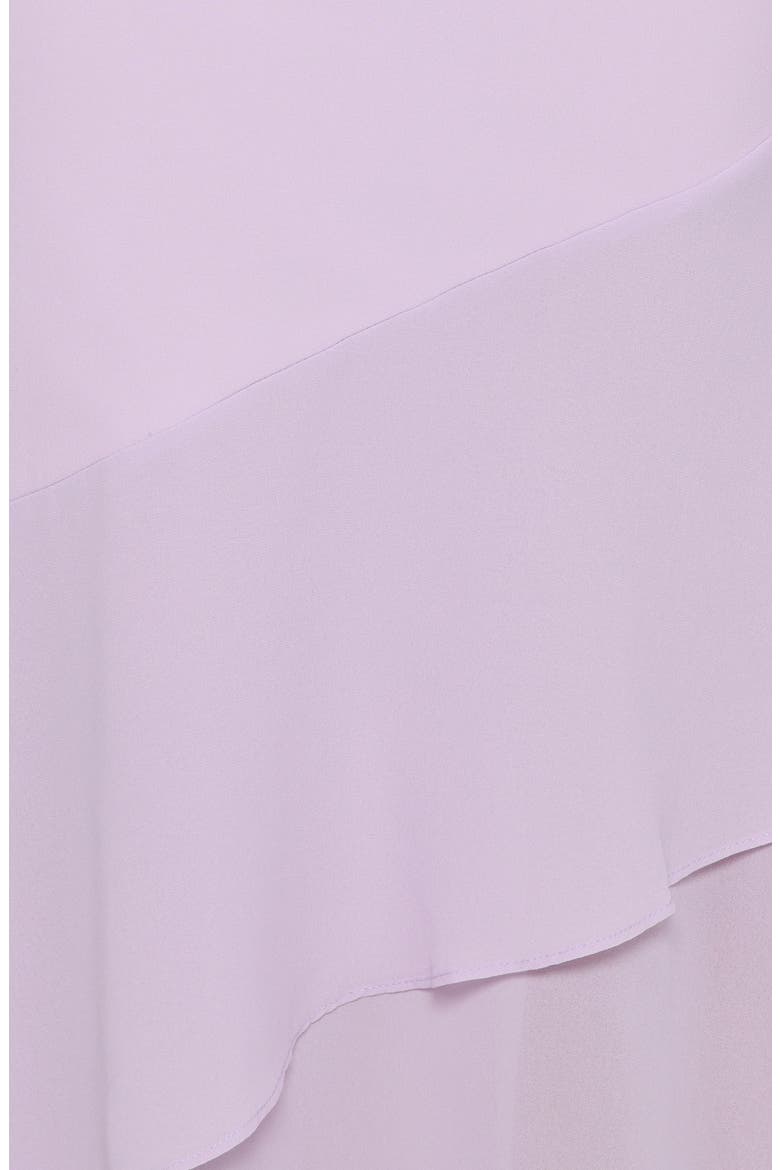 Illuka Ruffle Maxi Dress, Alternate, color, LILAC
