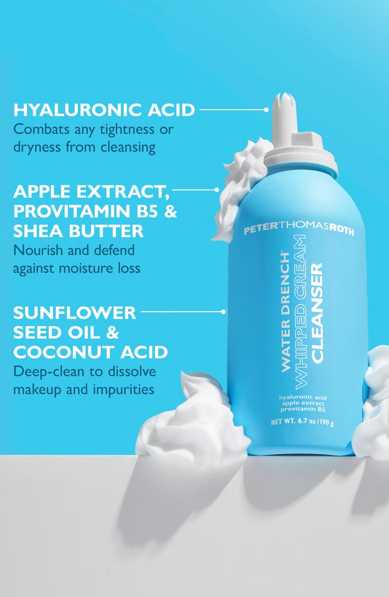 Peter Thomas Roth Water Drench<sup>®</sup> Whipped Cream Cleanser, Alternate, color, 