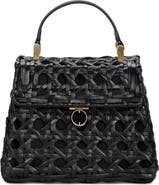 Cult Gaia Sybil Rattan Crossbody Satchel