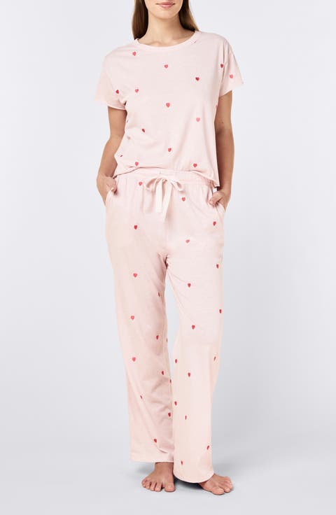 Jada Short Sleeve Organic Cotton Pajamas