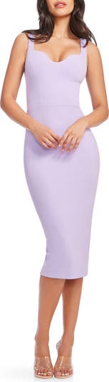 open lace back dress Amazon.com: Dress the Population Womens Sloane Rounded V Neck Bodycon Midi,  Dark Magenta, X-Small US : Clothing, Shoes & Jewelry