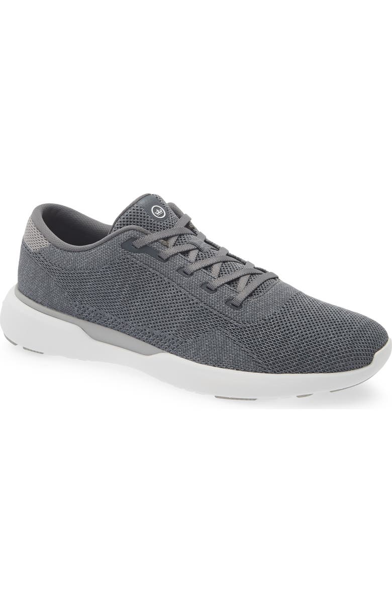 Peter Millar Glide v3 Knit Sneaker, Main, color, Iron