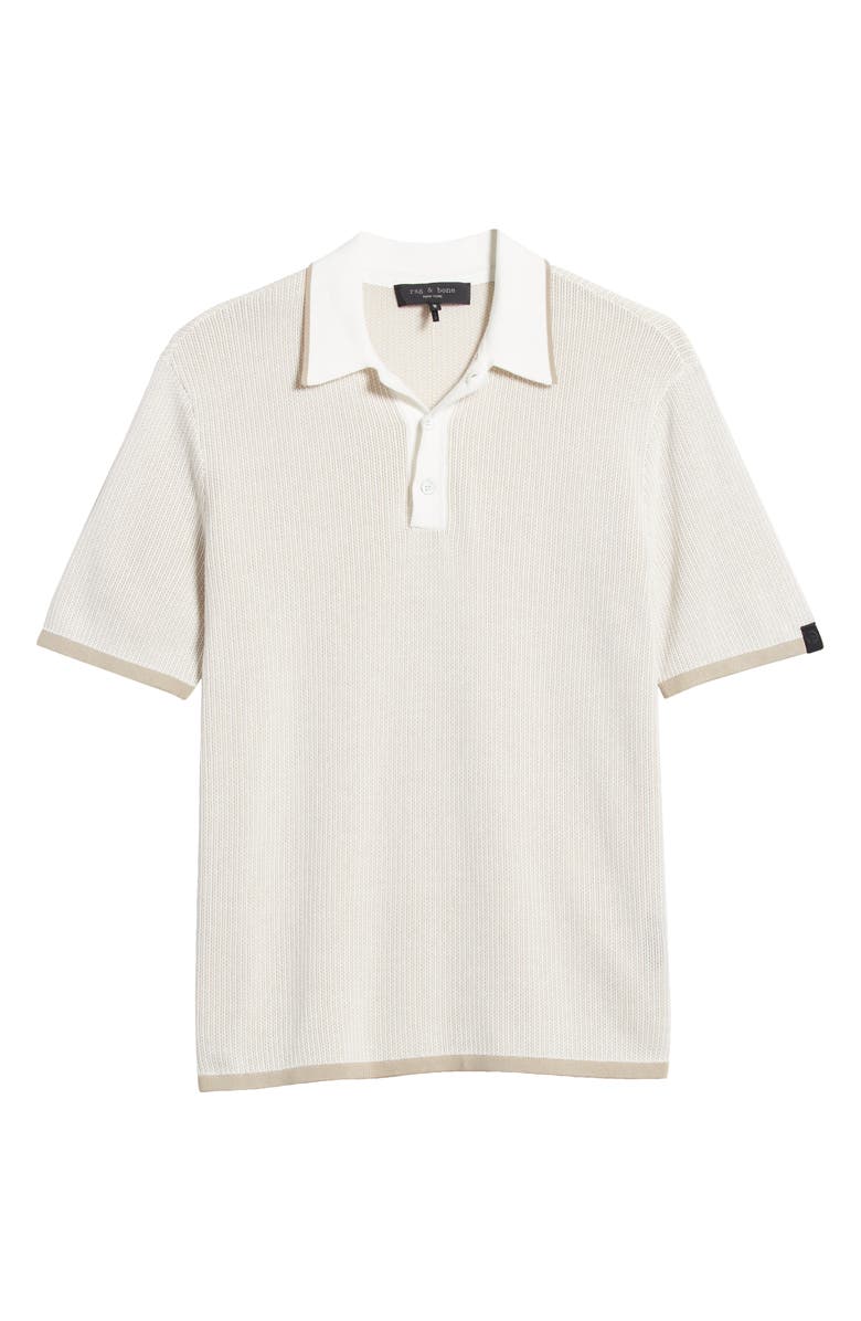 rag & bone Harvey Knit Polo, Main, color,