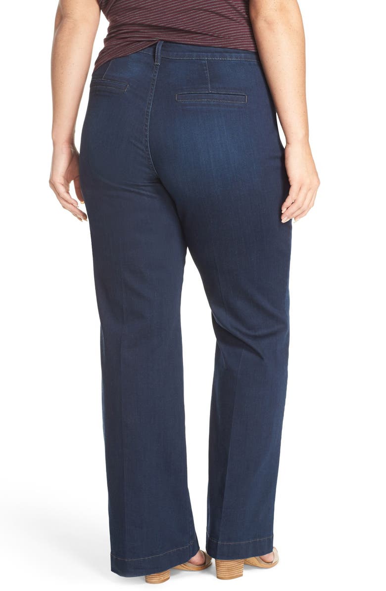 NYDJ 'Addison' Stretch Wide Leg Jeans, Alternate, color, 