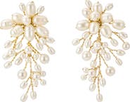 Untamed Petals Moore Freshwater Pearl Earrings