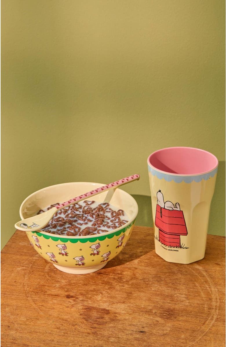Rice by Rice Bowl Snoopy, Alternate, color, Yellow