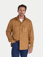 Raging Bull Garment Dyed Canvas Shacket