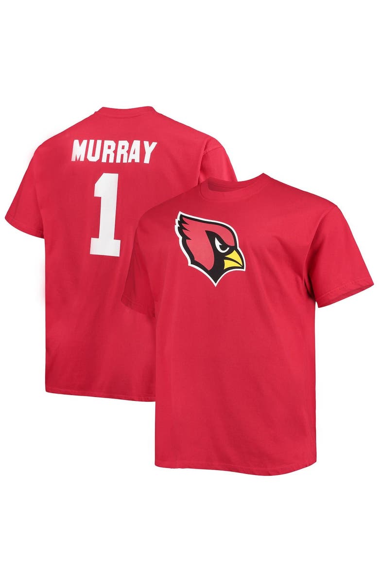 FANATICS Men's Fanatics Branded Kyler Murray Cardinal Arizona Cardinals Big & Tall Player Name & Number T-Shirt, Main, color,