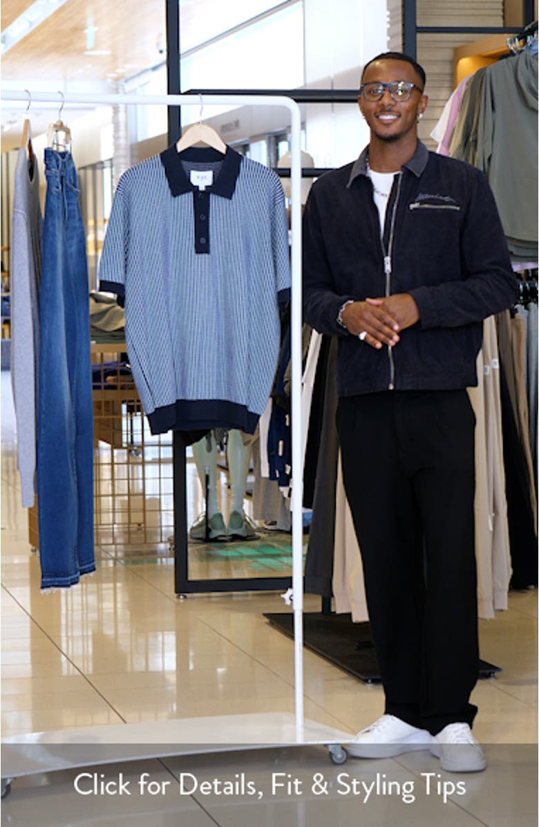 Turin Ladder Stripe Polo, sales video thumbnail