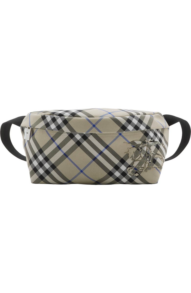 Burberry Check Belt Bag, Main, color,