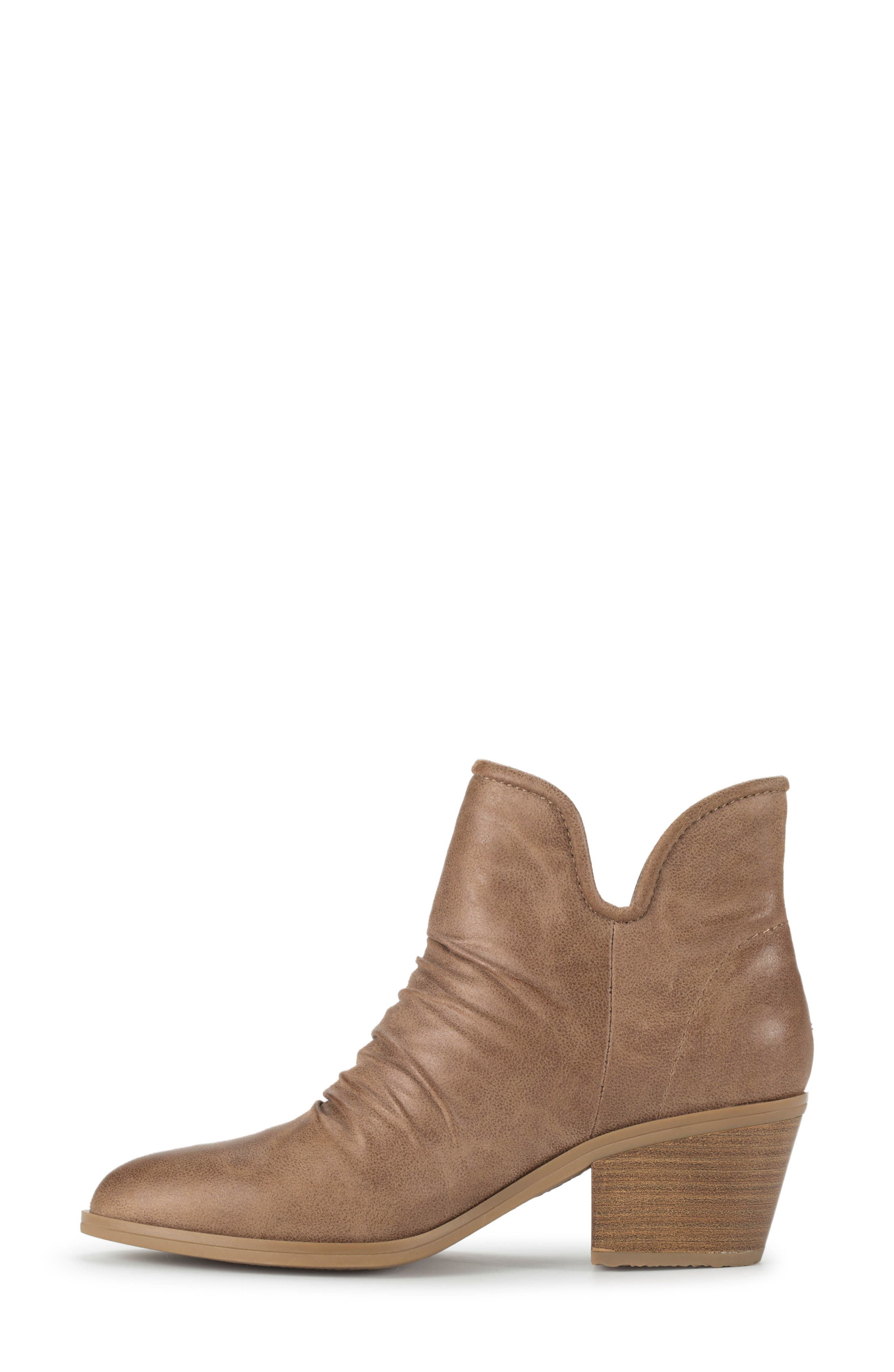 BARETRAPS Serenity Faux Leather Bootie, Alternate, color, Taupe