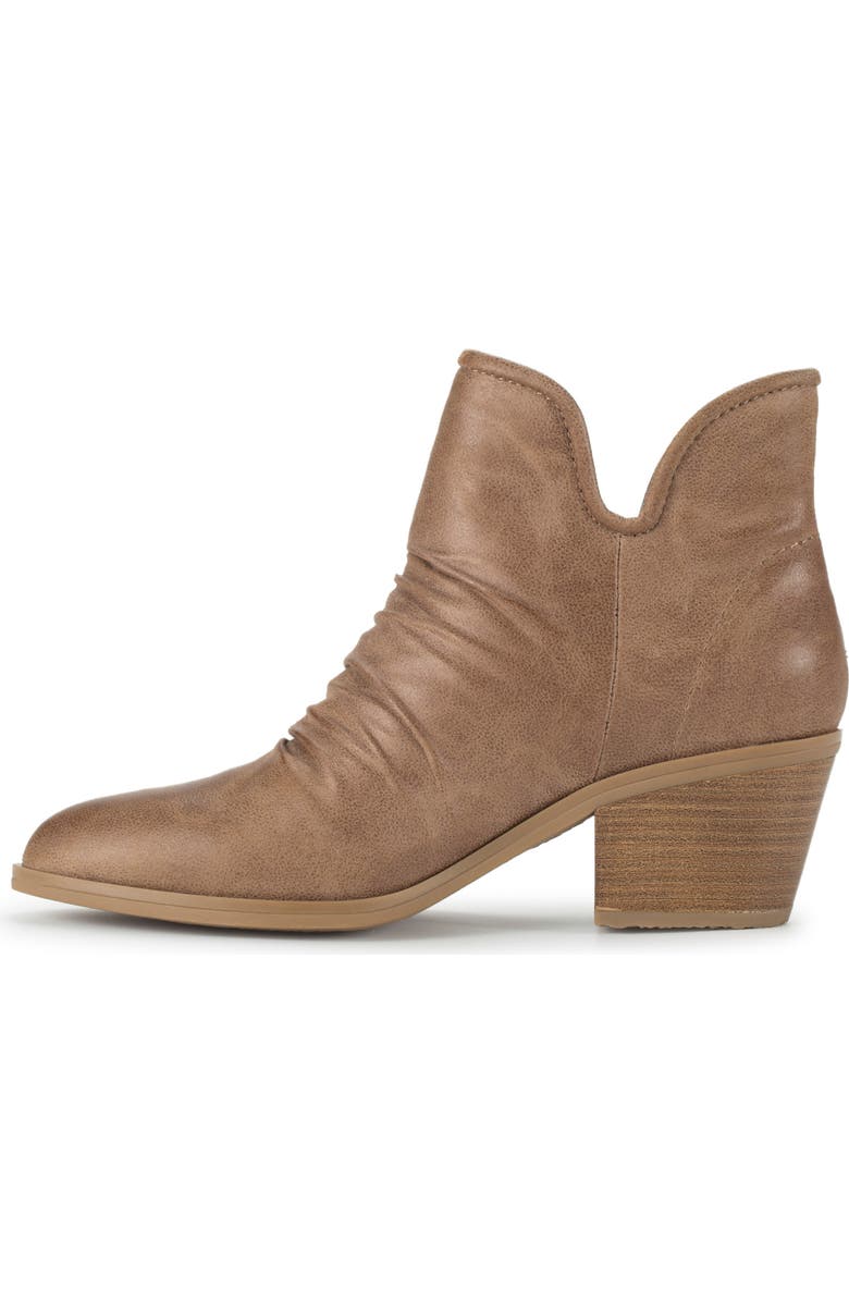 BARETRAPS Serenity Faux Leather Bootie, Alternate, color, Taupe